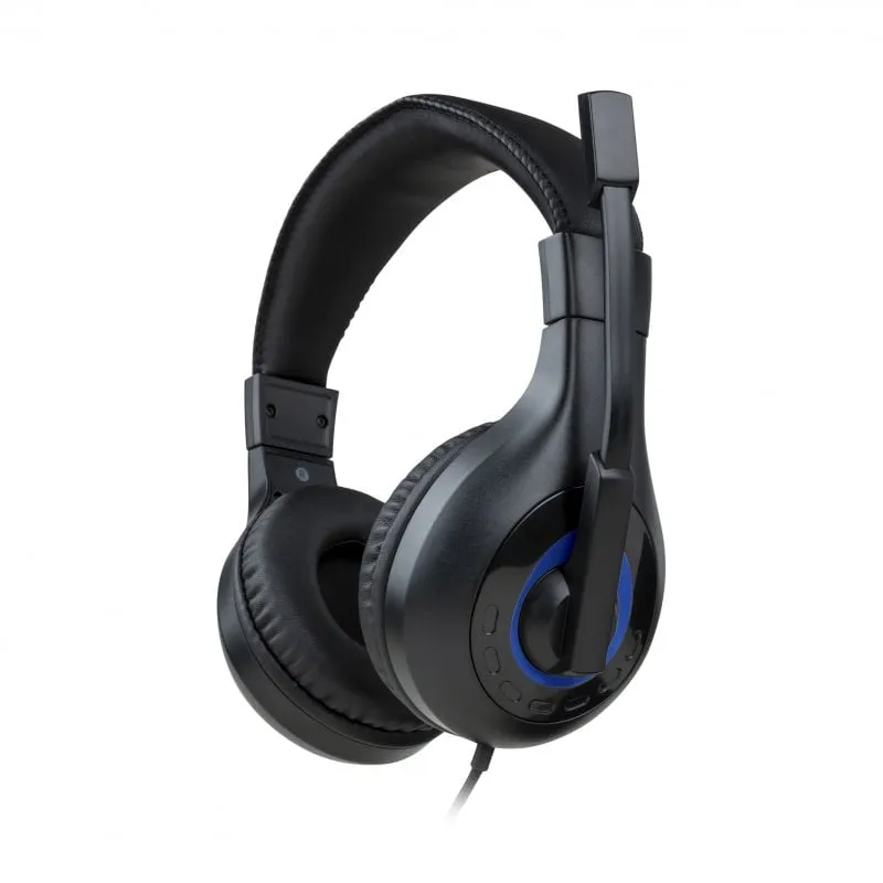 BigBen Cuffie Stereo Cablate per PC/PS4/PS5 Nere