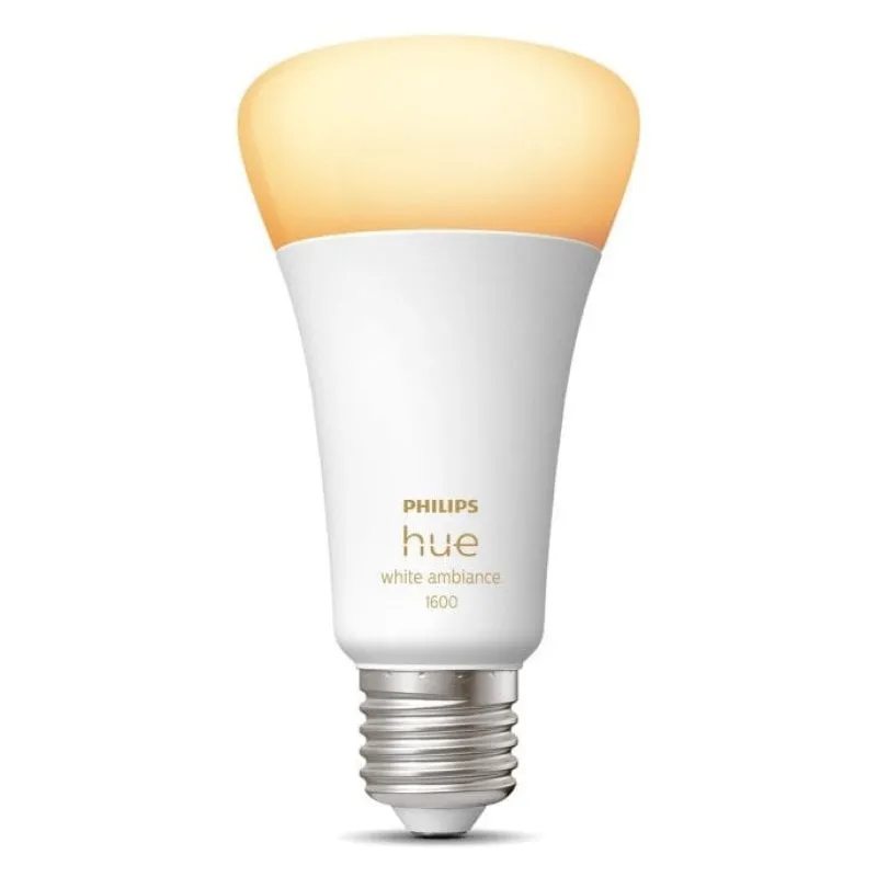 Lampadina LED intelligente Philips Hue White Ambiance 13 W E27 Luce bianca da calda a fredda