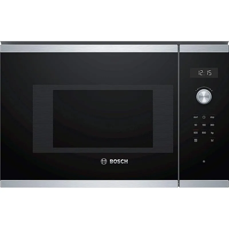 Bosch Series 6 BFL524MS0 Microonde integrato con 20L 800W Nero/Acciaio