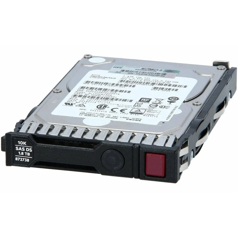 Server HPE Enterprise SAS da 2,5" e 1,8 TB