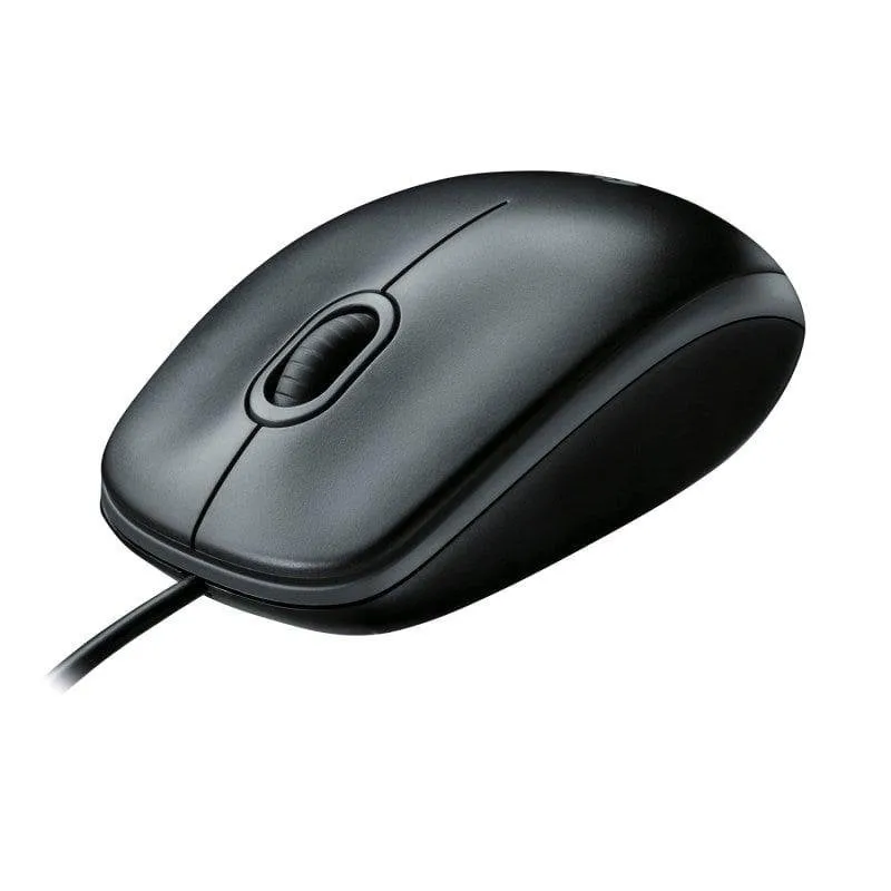Ratón Logitech B100 USB 800 DPI Nero Ambidestro Plug and Play
