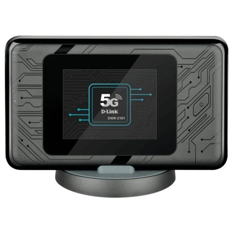 Router D-Link DWR-2101 5G WiFi 6 1,6Gbps Portatile Hotspot LTE LCD Touch