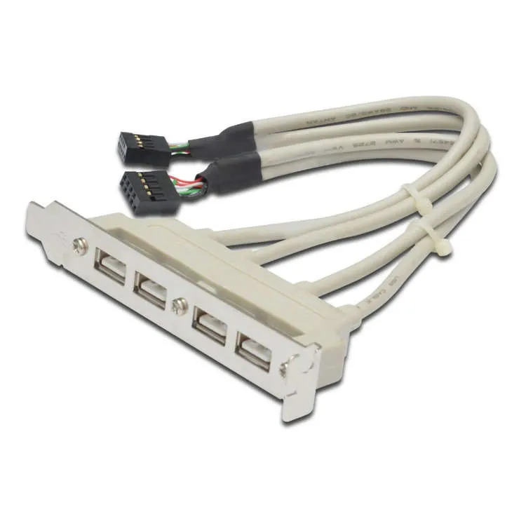 Staffa di collegamento USB (da 2x10 pin a 4xAH) alla scheda madre