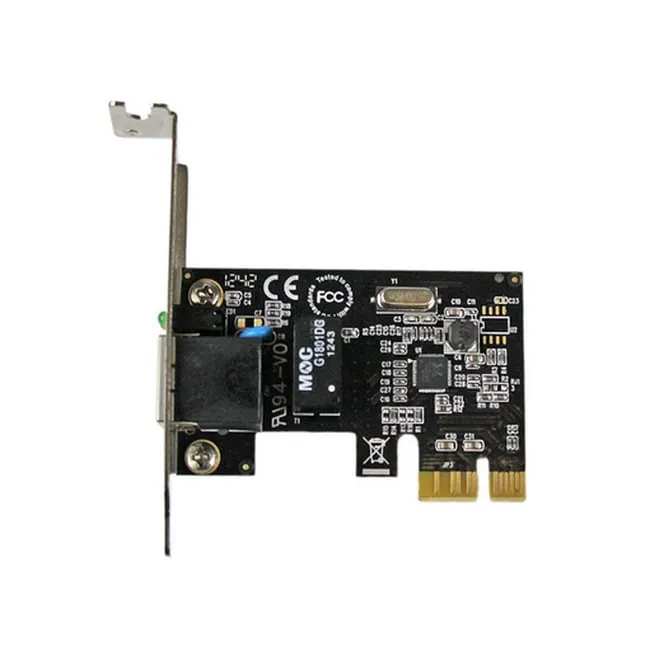 StarTech.com Scheda adattatore server di rete Gigabit NIC Gigabit PCIe PCI Express 1 porta - Basso profilo