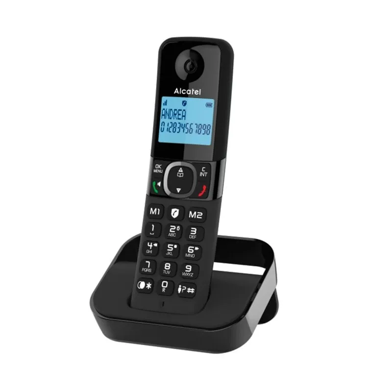Telefono fisso wireless Alcatel F860 Nero
