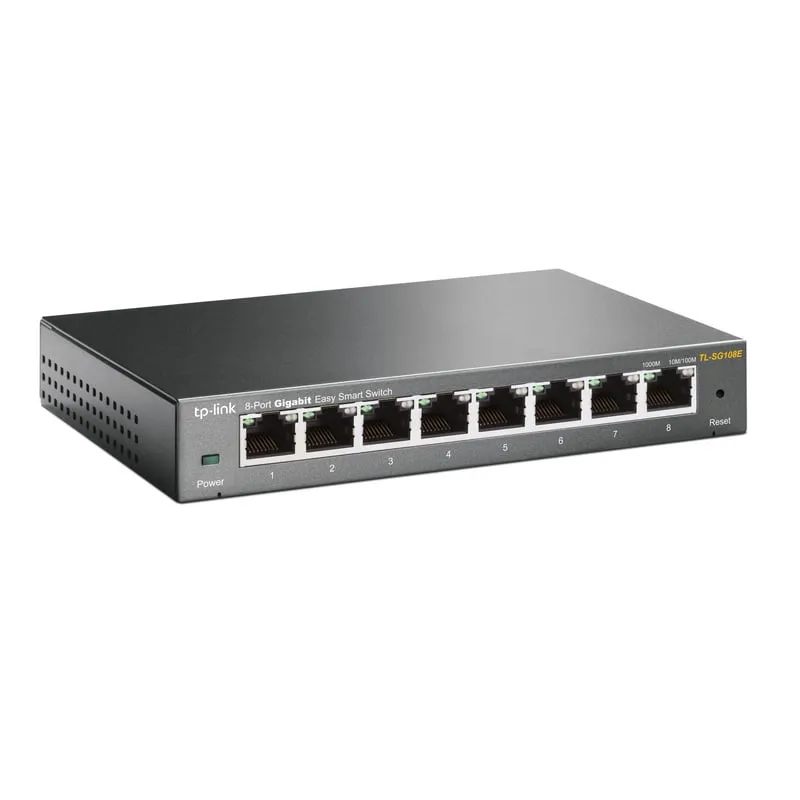 Switch TP-LINK TL-SG108E 8 porte Gigabit V3