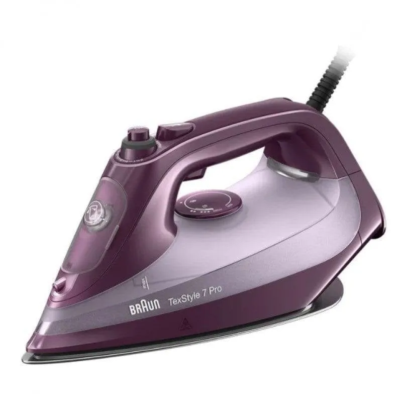 Ferro da stiro Braun TexStyle 7 Pro SI 7181 EloxalPlus 3100W 230g/min Viola
