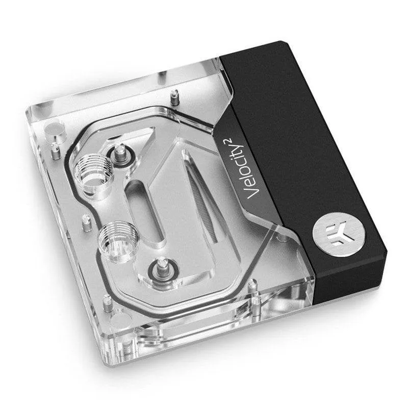 Refrigerazione Liquida EKWB EK-Quantum Velocity 2 D-RGB LGA 1700 Nichel Plexi