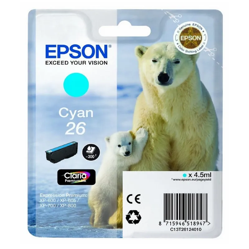 Epson Polar bear Cartuccia Ciano