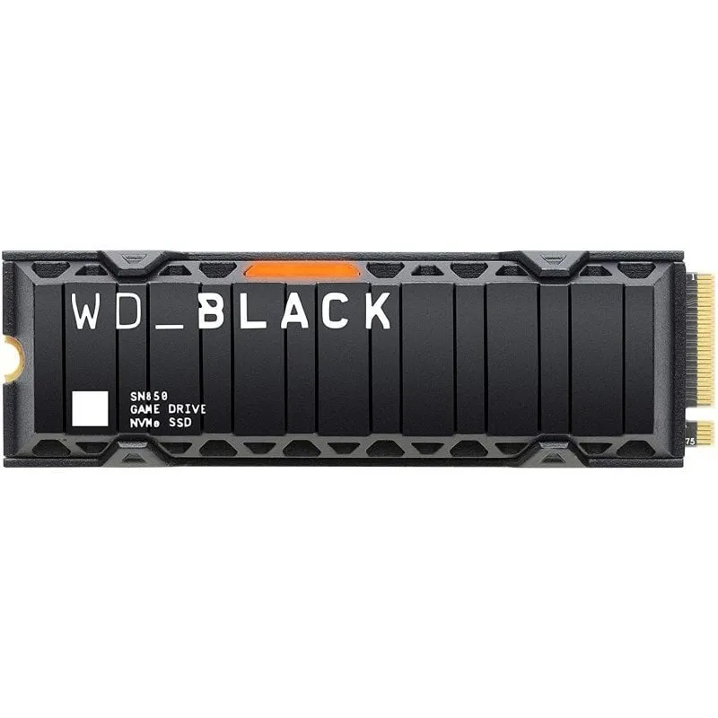 WD Black SN850 1 TB SSD NVMe M.2 PCIe 4.0 con Dissipatore di Calore