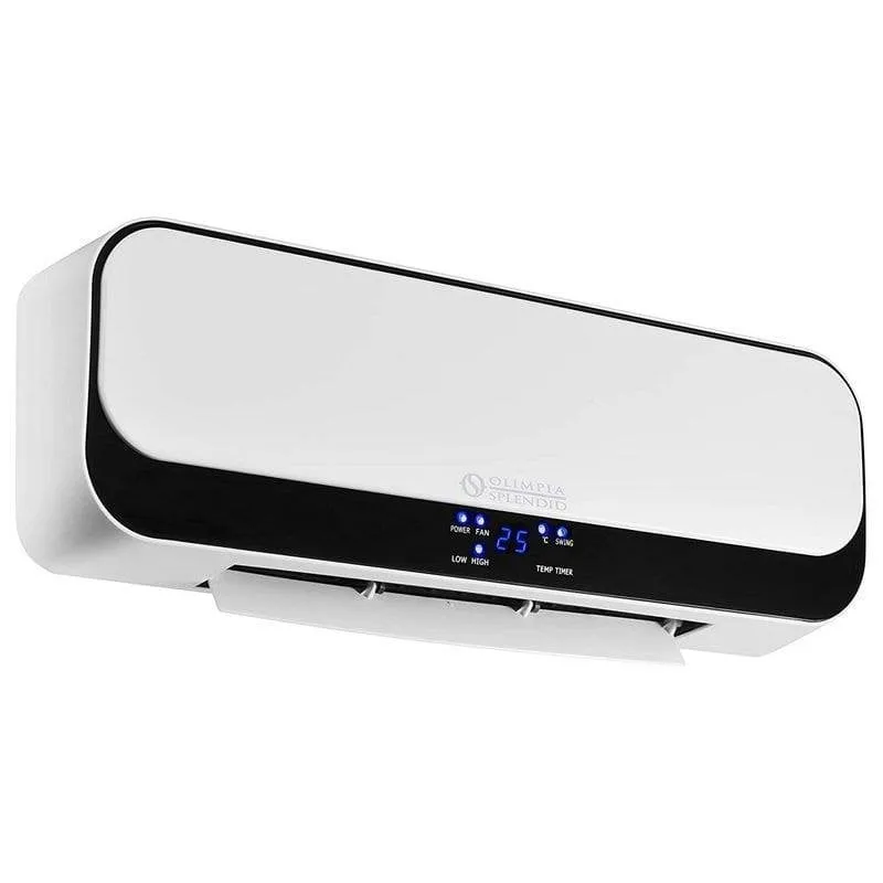 Riscaldatore da parete ceramico Olimpia Splendid Caldo Up T 2000W telecomando
