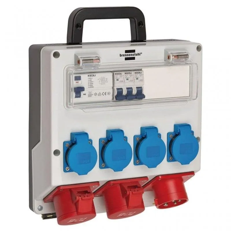 Multipresa Brennenstuhl 1154890010 6 prese con disgiuntore RCD IP44 esterna