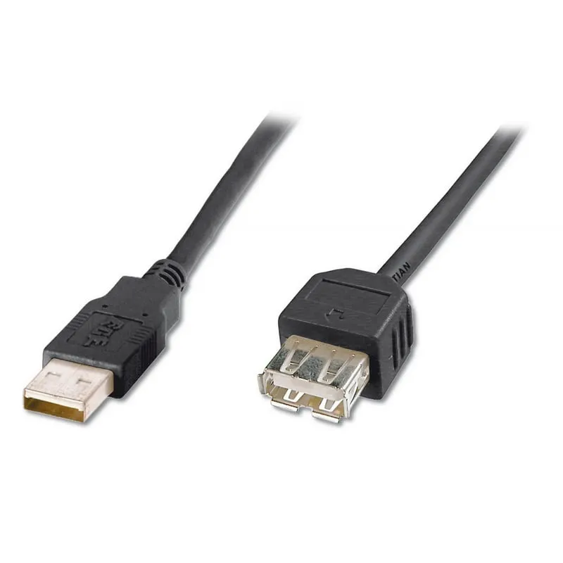Digitus Cavo di prolunga USB 2.0 1.8m Nero