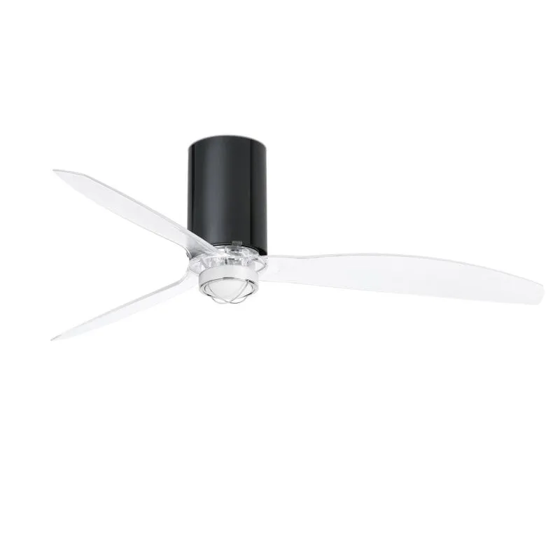 Ventilatore da Soffitto con Luce Faro MINI TUBE 32W 128cm 6 Velocità Telecomando Funzione Inverno