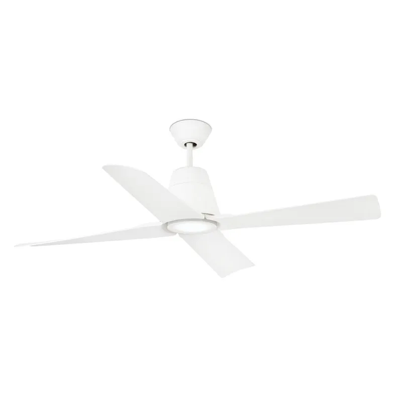 Ventilatore da Soffitto con Luce Faro Typhoon 31W 127cm 6 Velocità IP44 Telecomando Funzione Inverno