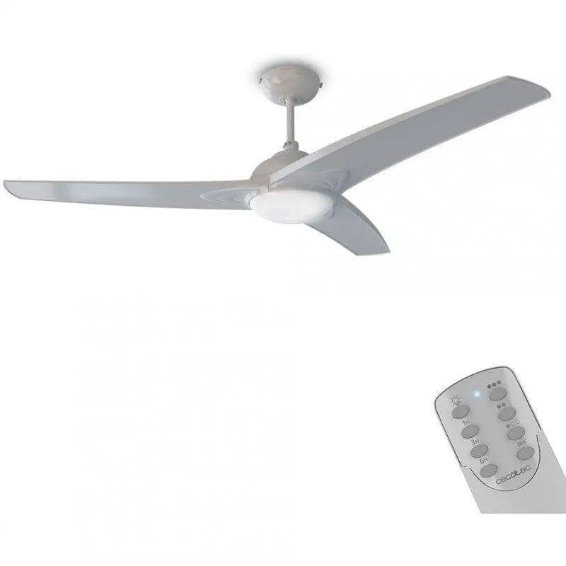 Ventilatore da Soffitto con Luce Cecotec EnergySilence Aero 560 60W 132cm 3 Velocità Telecomando Funzione Inverno Timer