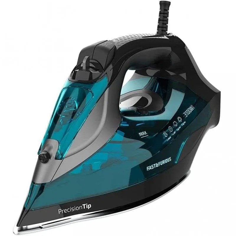 Ferro da stiro Cecotec Fast&Furious 5055 Pro 3100W suola ceramica turbo vapor digitale