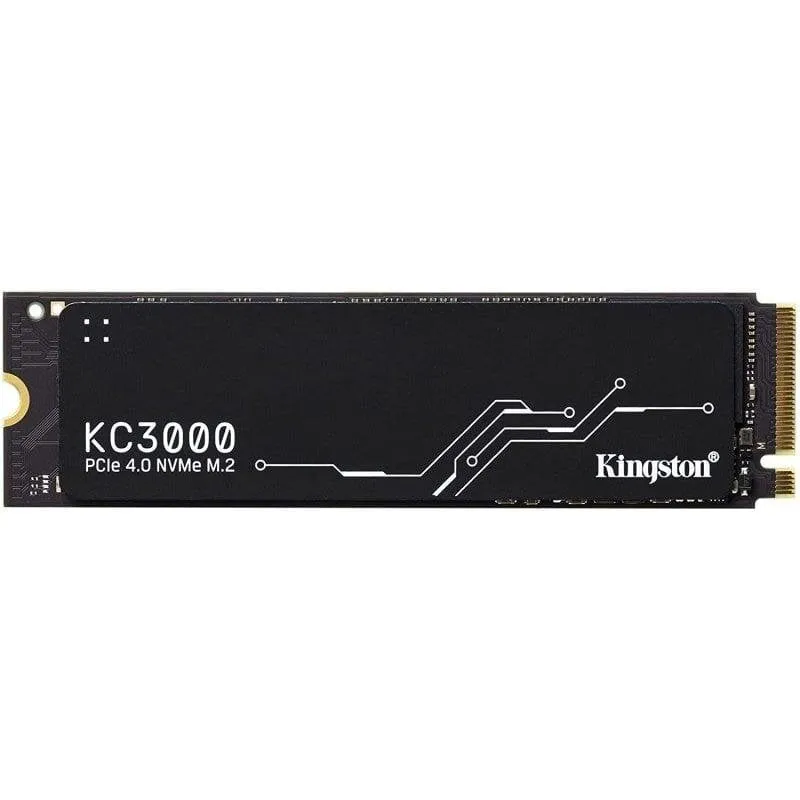 Disco Duro Kingston KC3000 4TB M.2 PCIe 4.0 NVMe 7000 MB/s Dissipatore