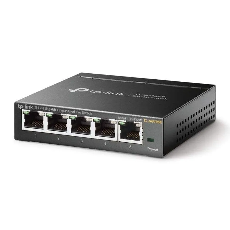 Switch TP-Link TL-SG105E 5 Porte Gigabit L2 Easy Smart