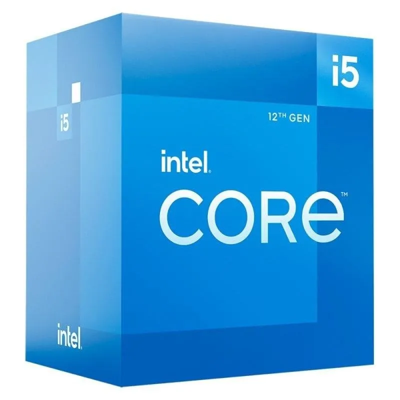 Processore Intel Core i5-12400F 6 Nuclei 2,5 GHz Frequenza base 4,4 GHz Turbo Boxed