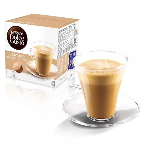 Nescafé Dolce Gusto Caffè Cortado Espresso Macchiato 16 Capsule