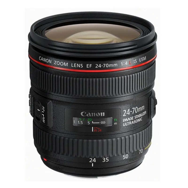 Canon EF 24-70mm f/4L IS USM SLR Obiettivi con zoom standard Nero