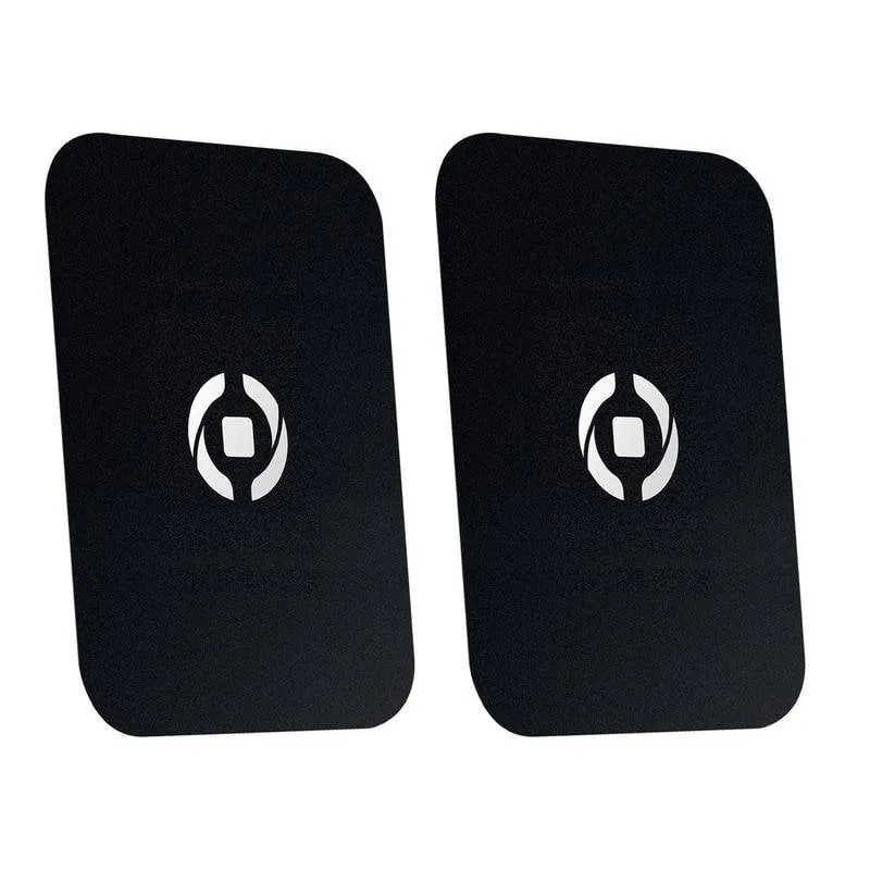Clip magnetico Celly GHOSTPLATE01BK Alluminio Nero Universale 2 pezzi