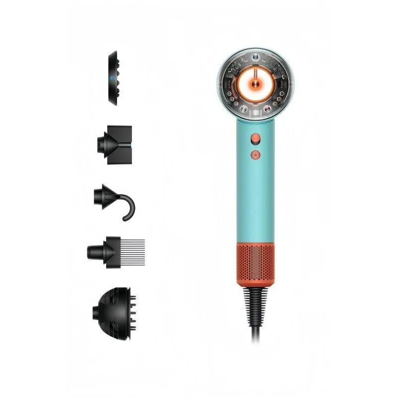 Phon Ionico Dam Electronics Supersonic Nural HD16 1600W 4 Temperature 5 Accessori Patina Topazio
