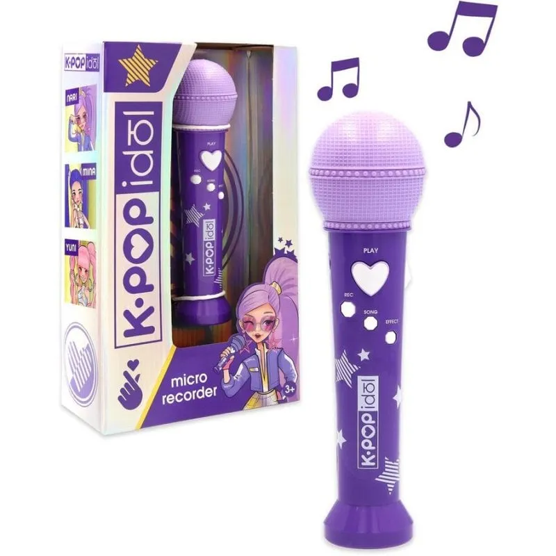 Microfono giocattolo IMC TOYS K-POP viola