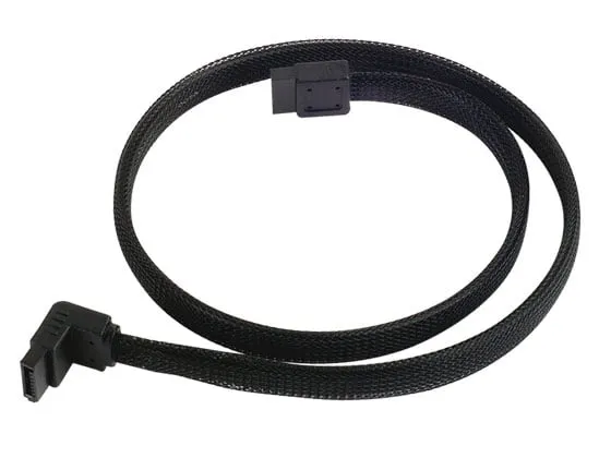 Cavo schermato SilverStone CP08 SATA3 6Gb/s 50 cm angolato