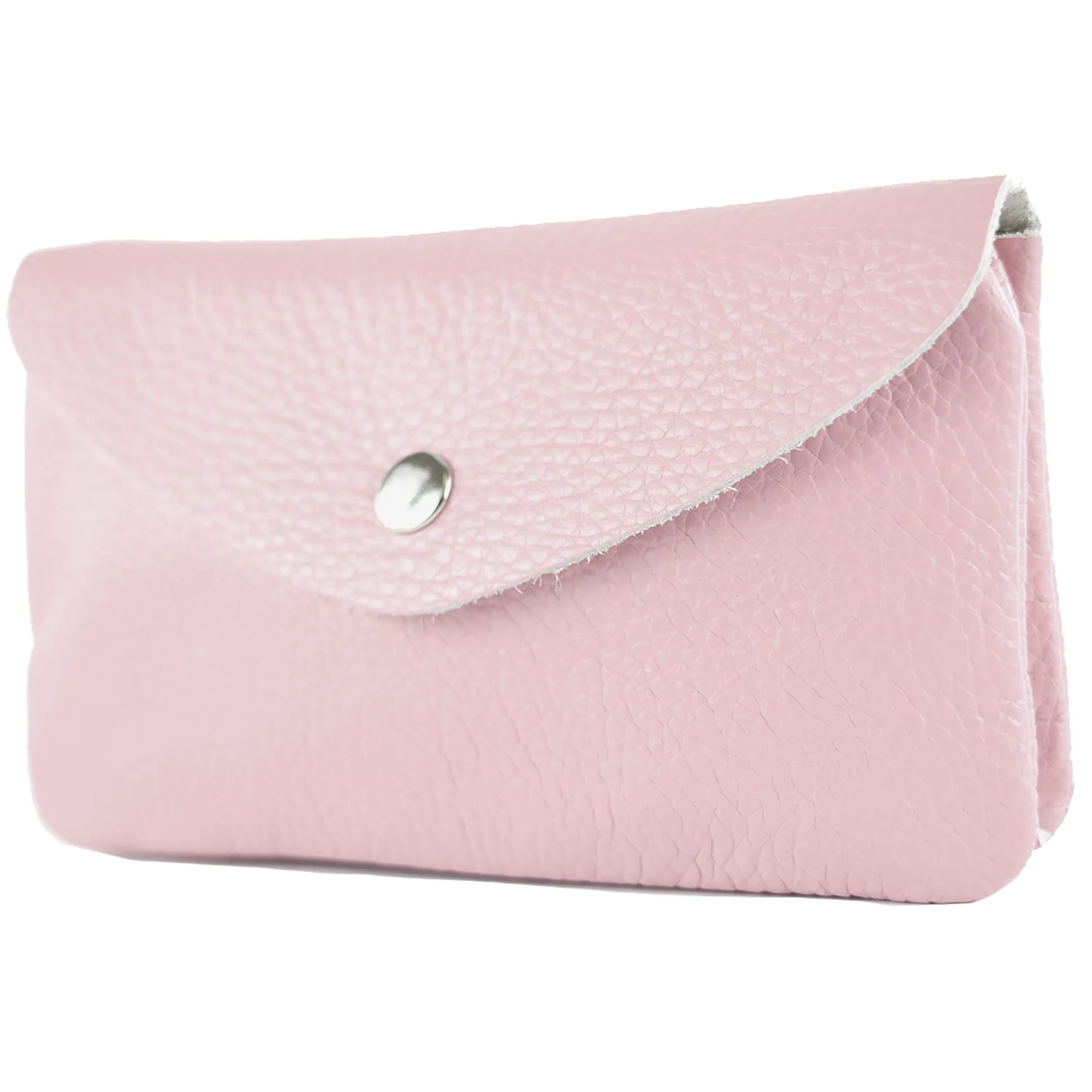 modamoda de - P11 - Borsetta da donna in pelle italiana, lilla, taglia media, M