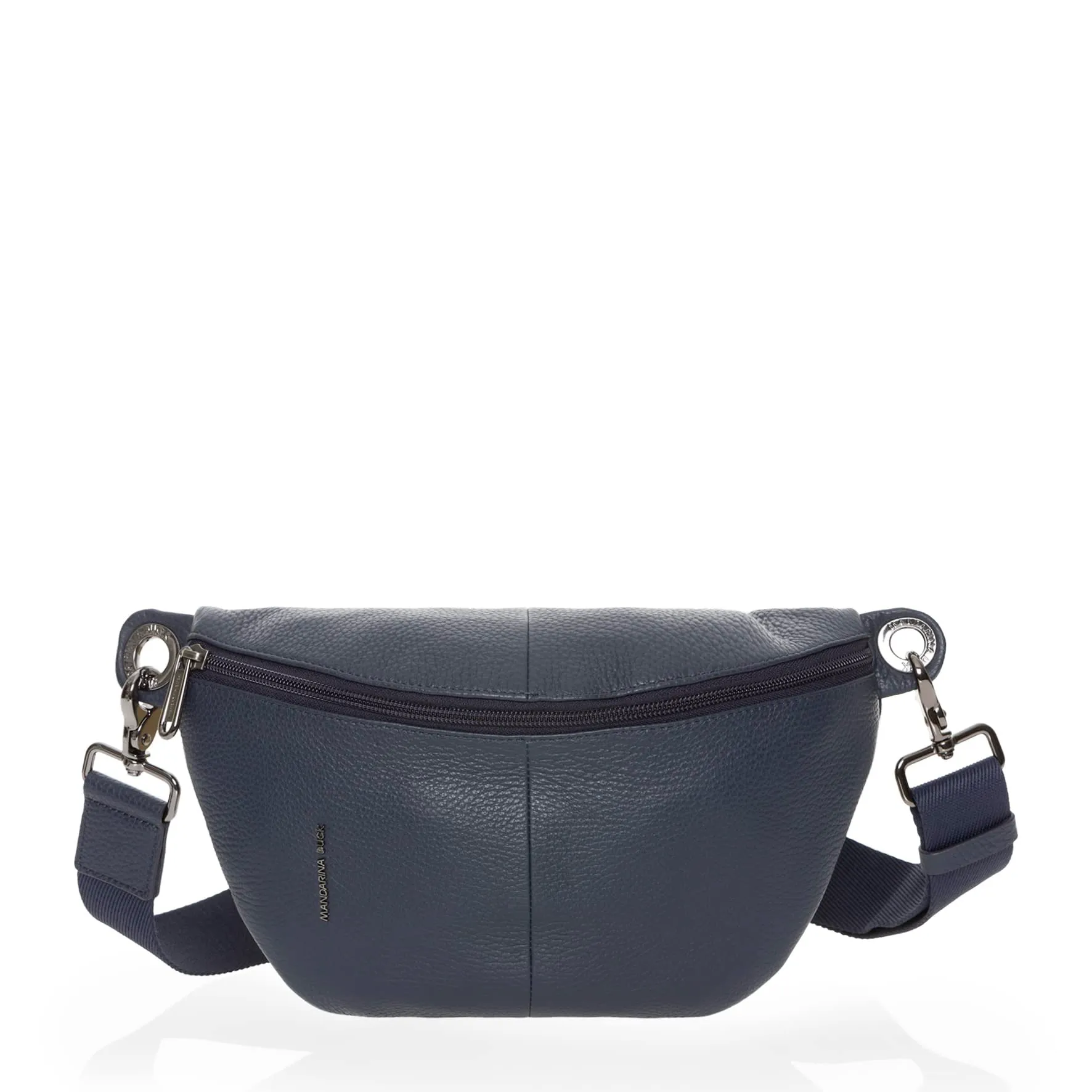 Mandarina Duck Mellow Leather Bum Bag Dress Blue