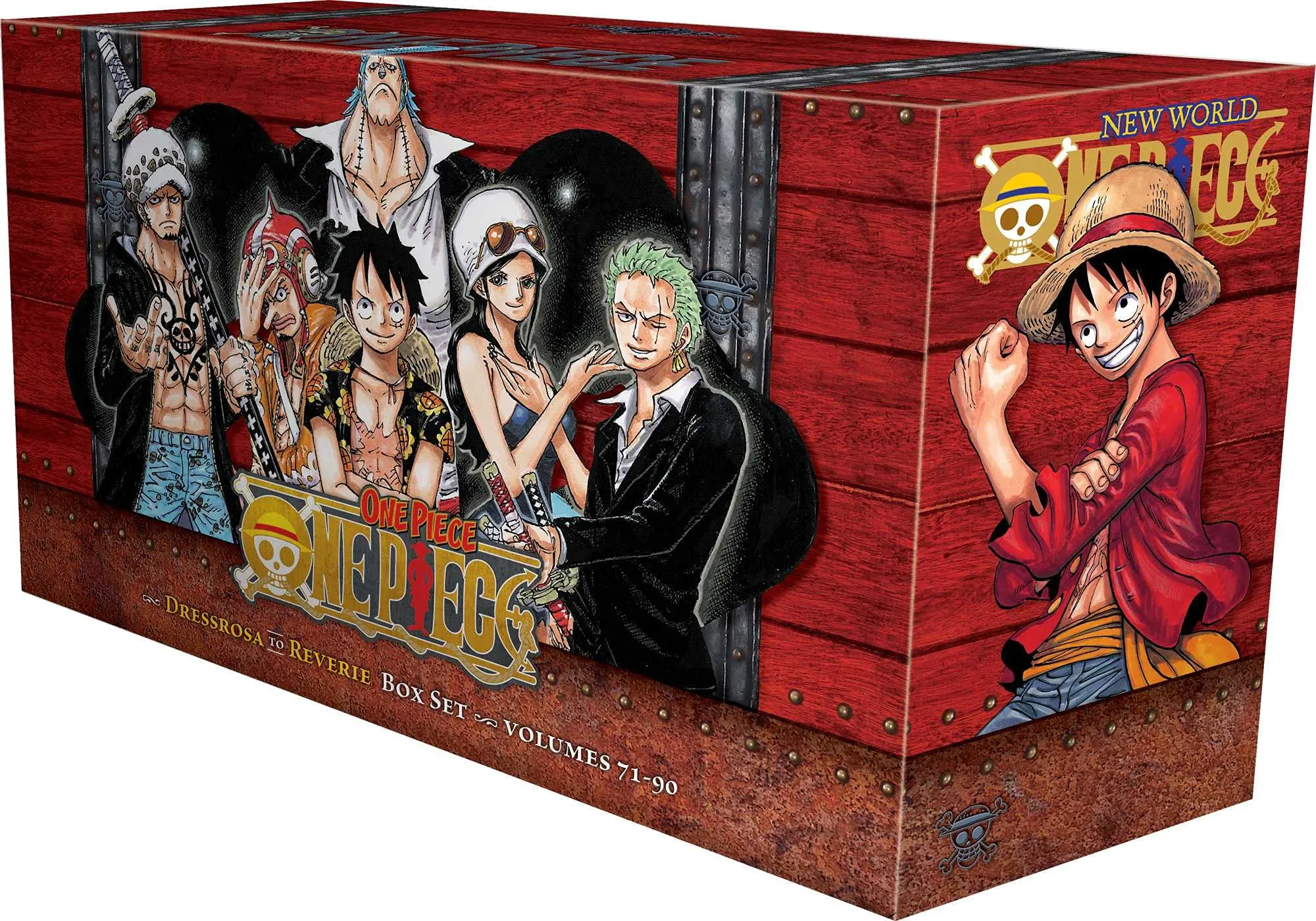 One Piece Box Set 4: Dressrosa to Reverie : Volumes 71-90 with Premium Volume 4