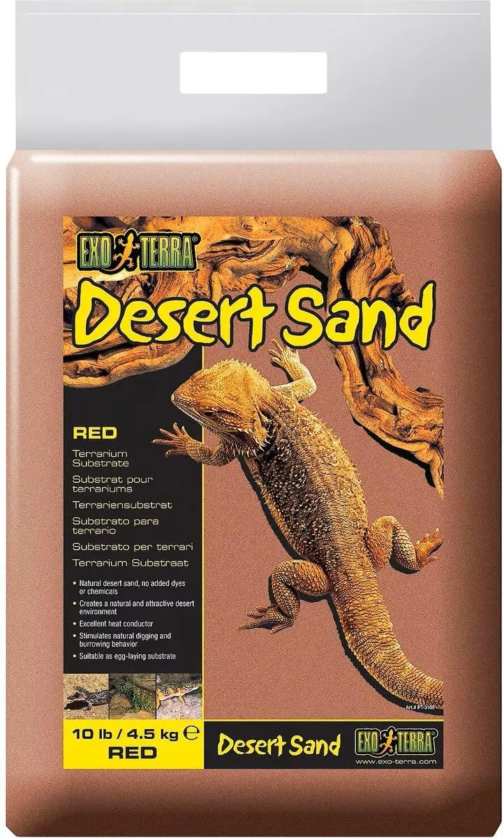 Exo Terra Desert Sand Sabbia Deserto Rosso 4,5kg