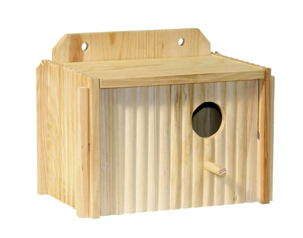 Kerbl Nesting Box per Parrocchetti, 21 x 13 x 13 cm