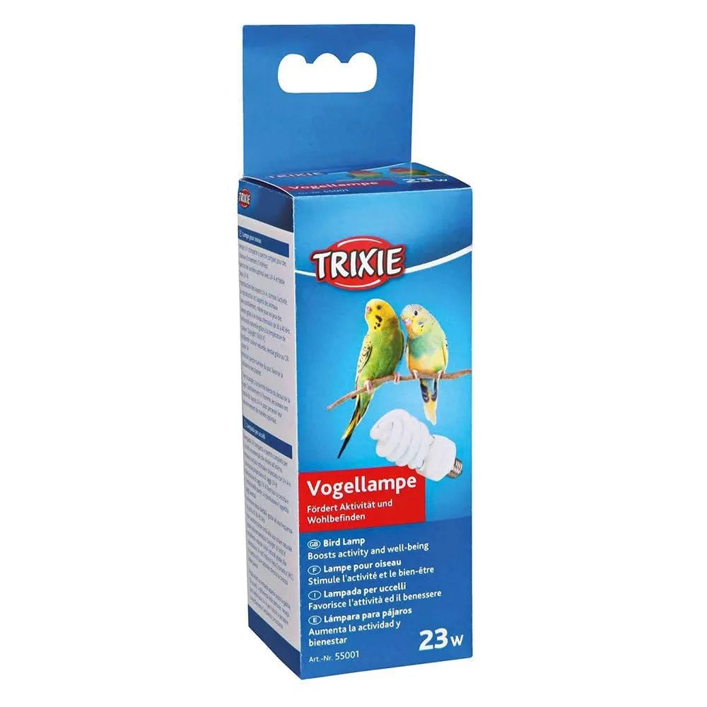 Trixie 55001 - Lampada per uccelli, 23 W, Bianco