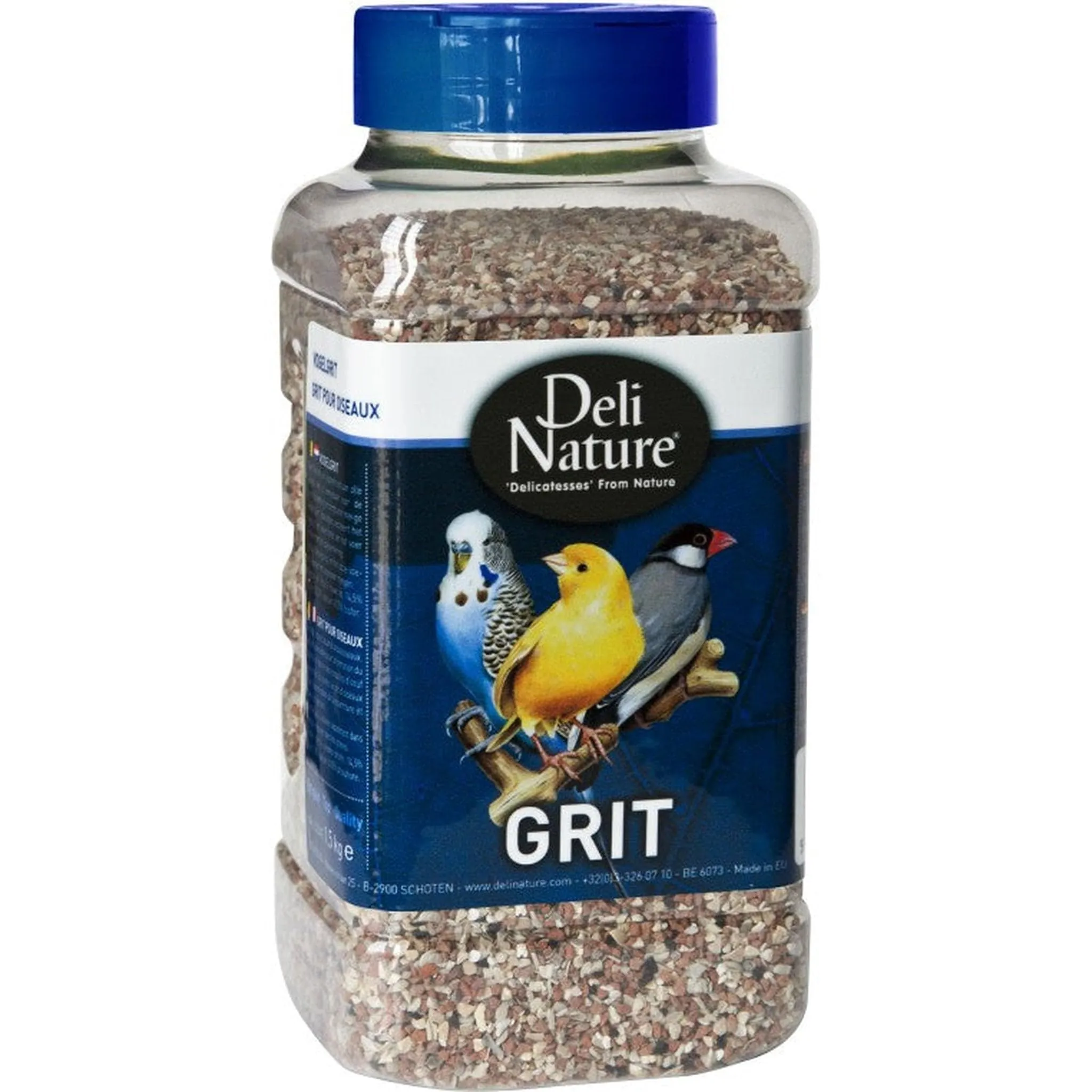DELINATURE Grit per uccelli - 1200 gr, Uccelli