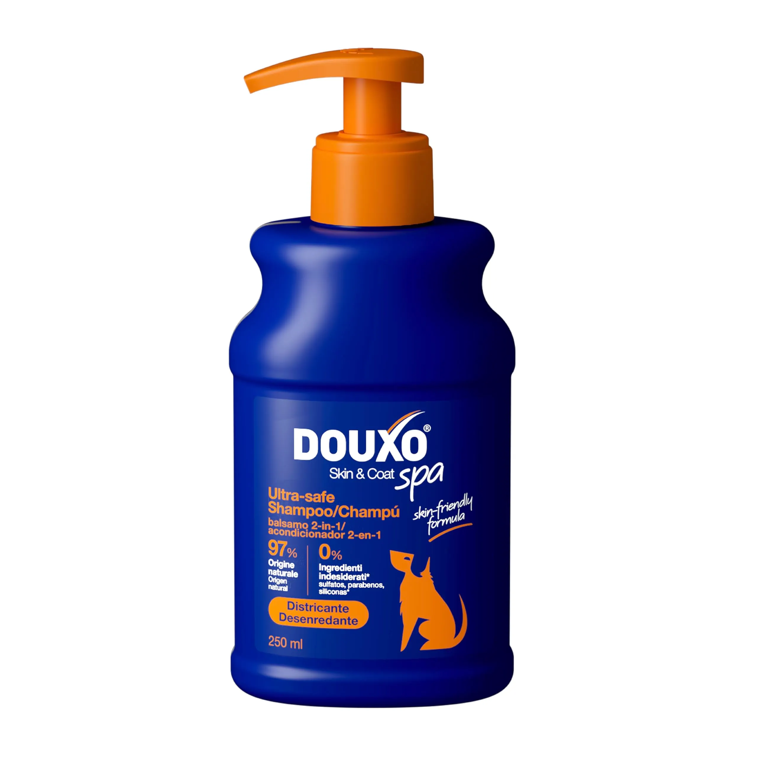 DOUXO® Skin & Coat SPA Shampoo e Balsamo 2 in 1 per Cani, 250ml