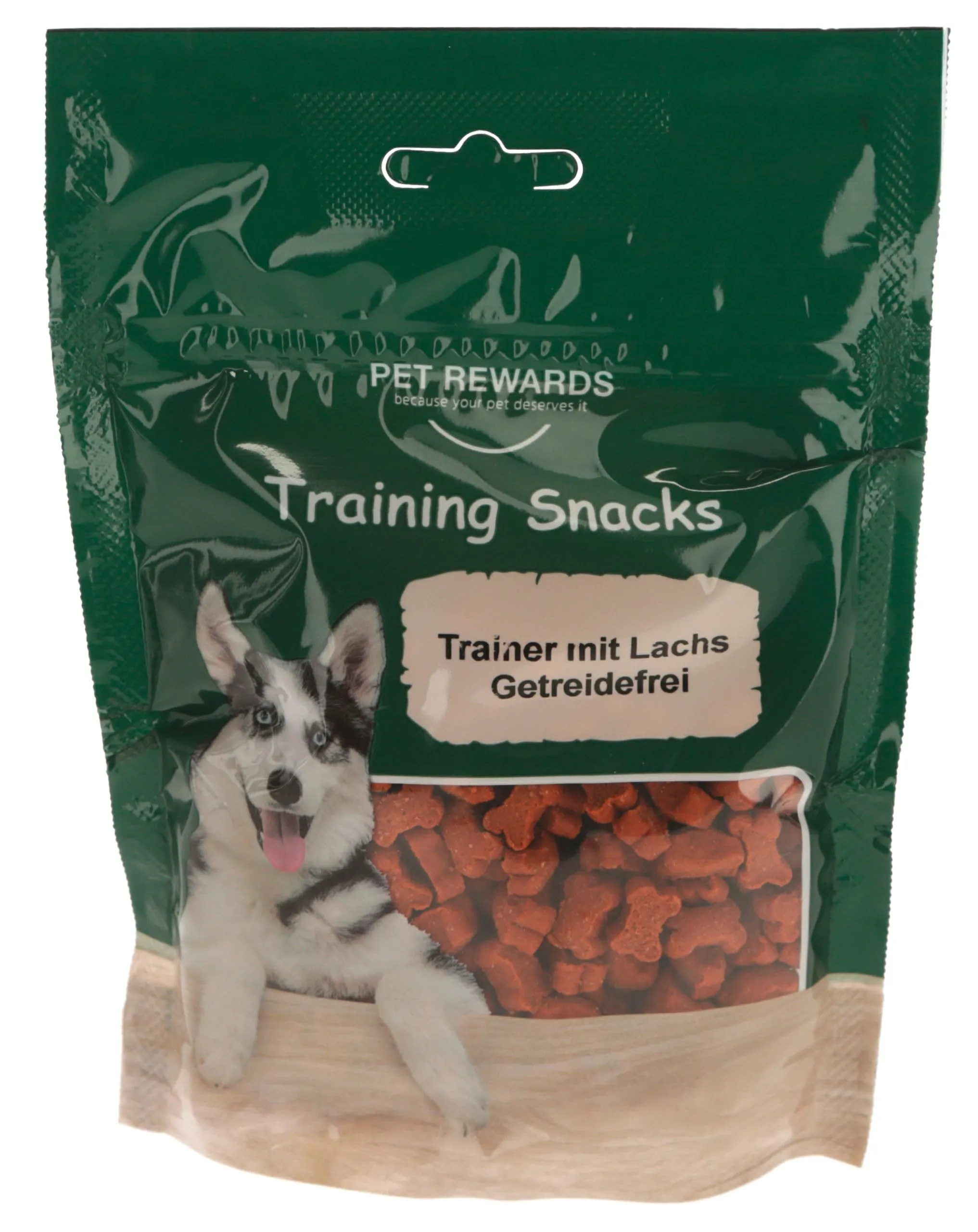 Pet Rewards Salmone Trainer senza cereali, 150 g