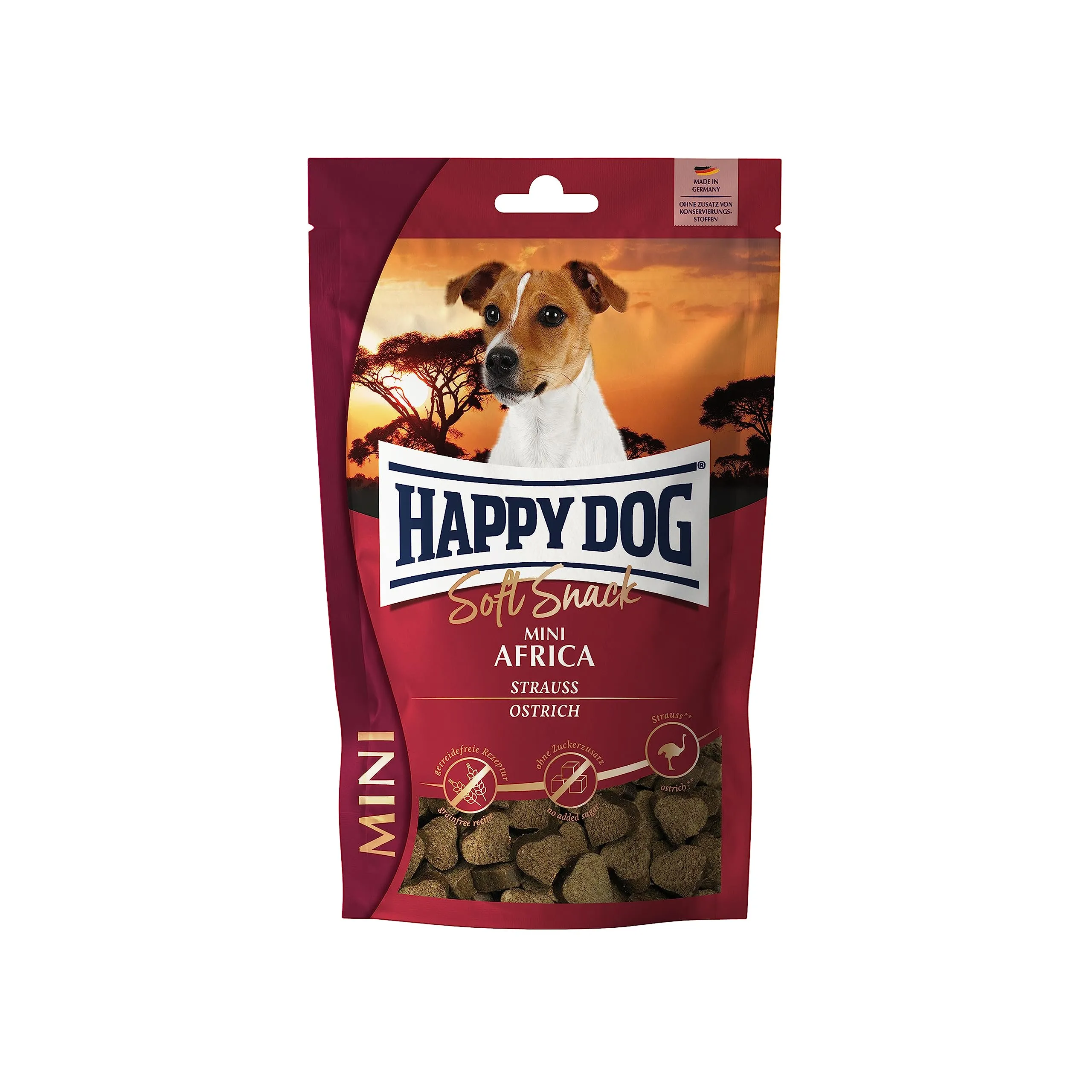 Happy Dog SoftSnack Mini Africa, 100 g