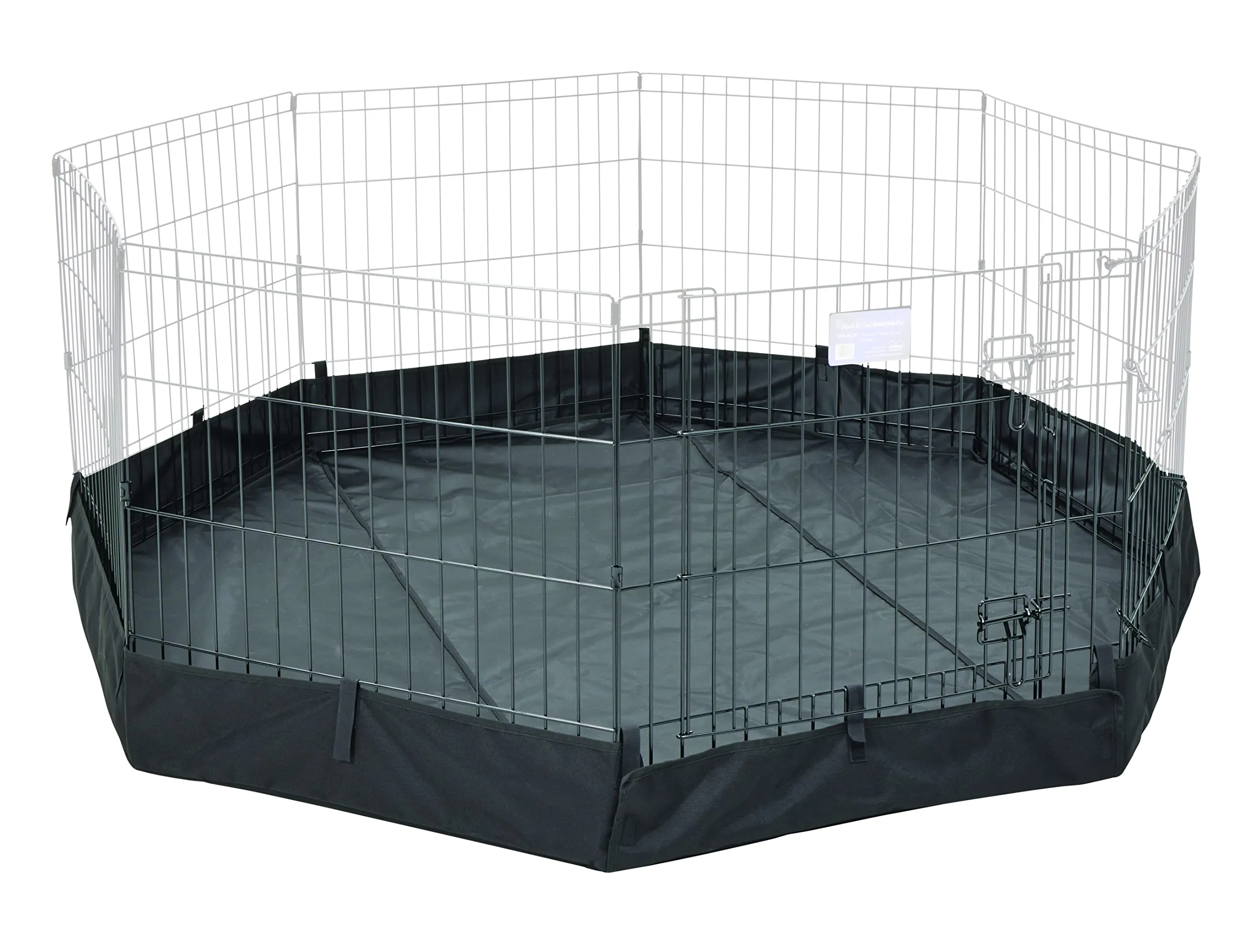 MidWest Homes For Pets Penna per esercizi ottagonale in tessuto con fondo in rete
