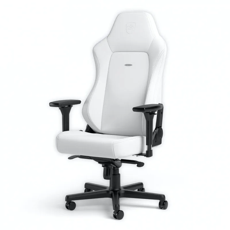 Noblechairs Sedia da gioco bianca HERO White Edition