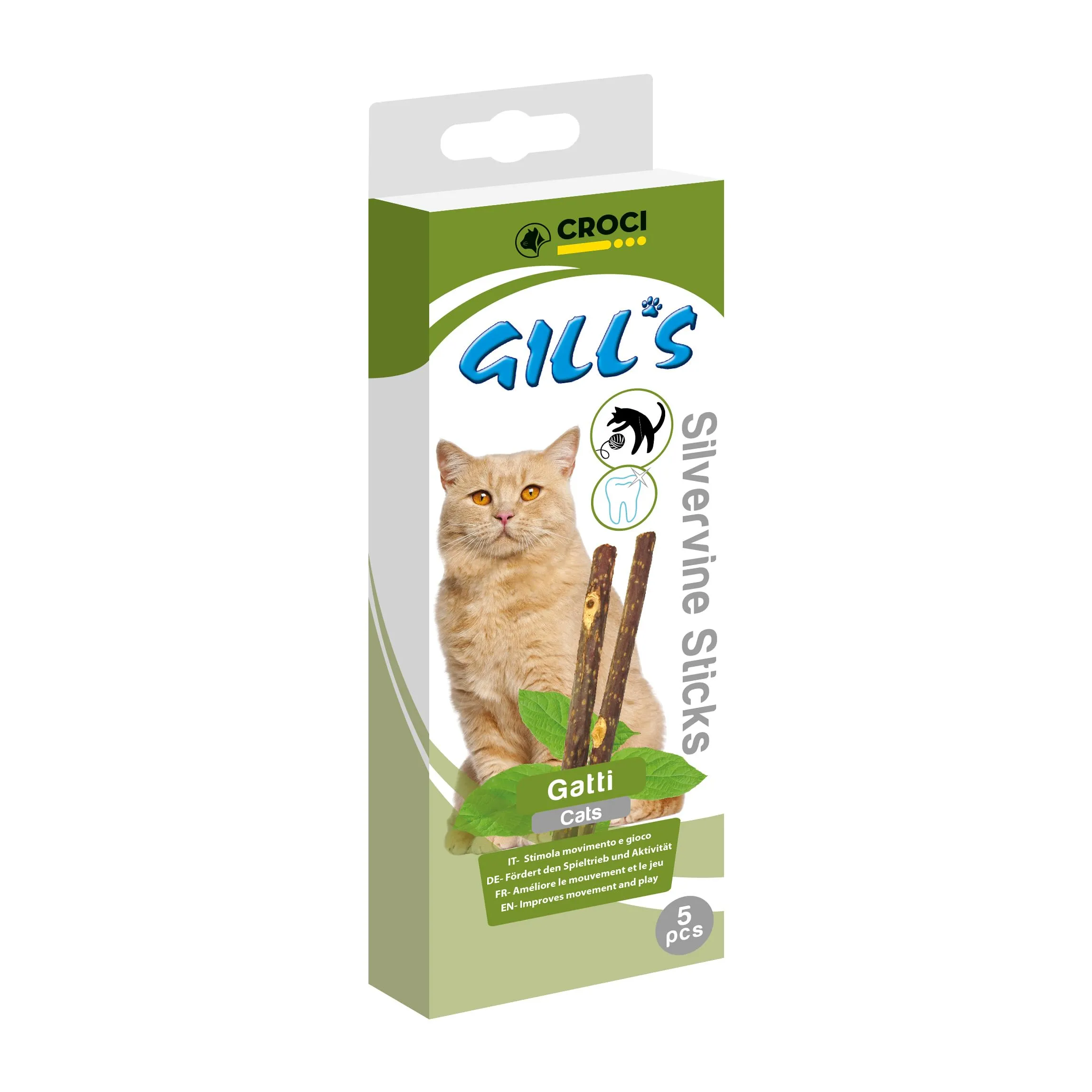 Croci Bastoncini Masticabili per Gatti