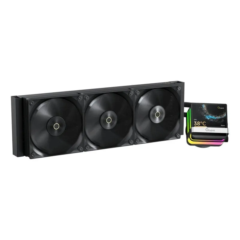 Refrigerazione Liquida Ocypus Sigma L36 PRO 397mm 3 Ventole LED Multicolore