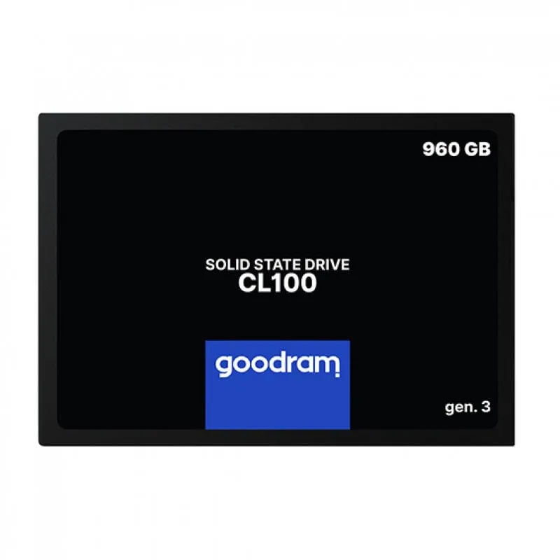 GoodRam CL100 Gen.3 SSD 960 GB 2,5" SATA III