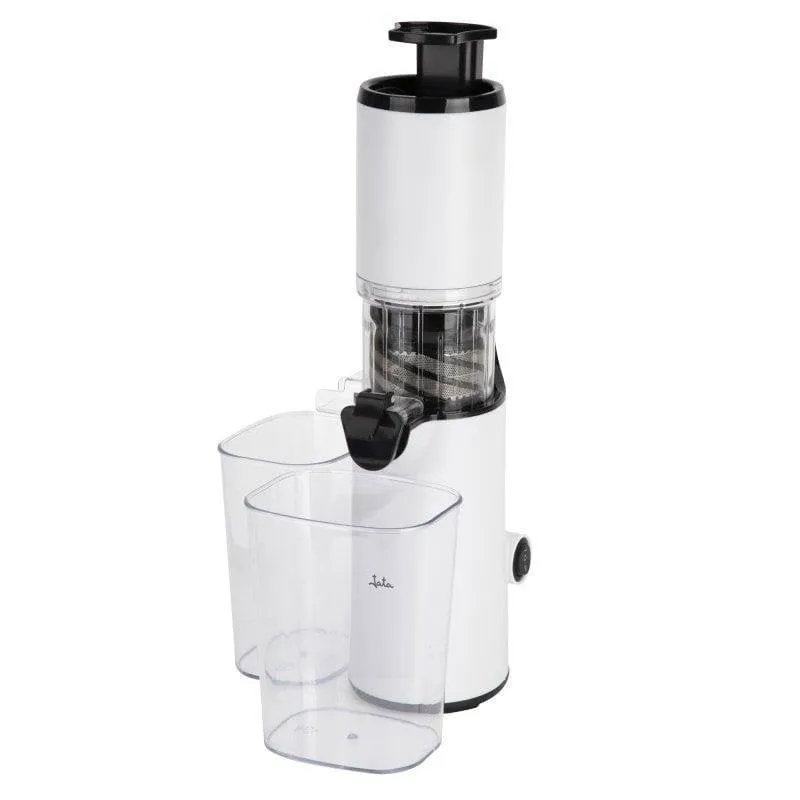Estrattore di Succo Jata JELI1201 Slim 130W Bianco Acciaio Inox 60rpm