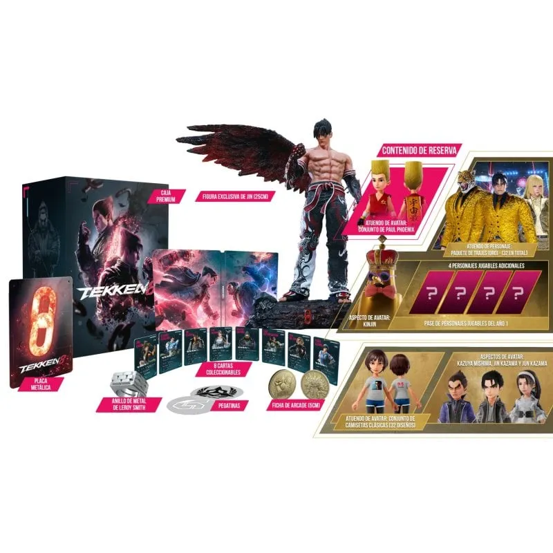 BANDAI NAMCO Entertainment TEKKEN 8 - Collector's Edition Collezione Inglese, Giapponese Xbox Series X/Series S