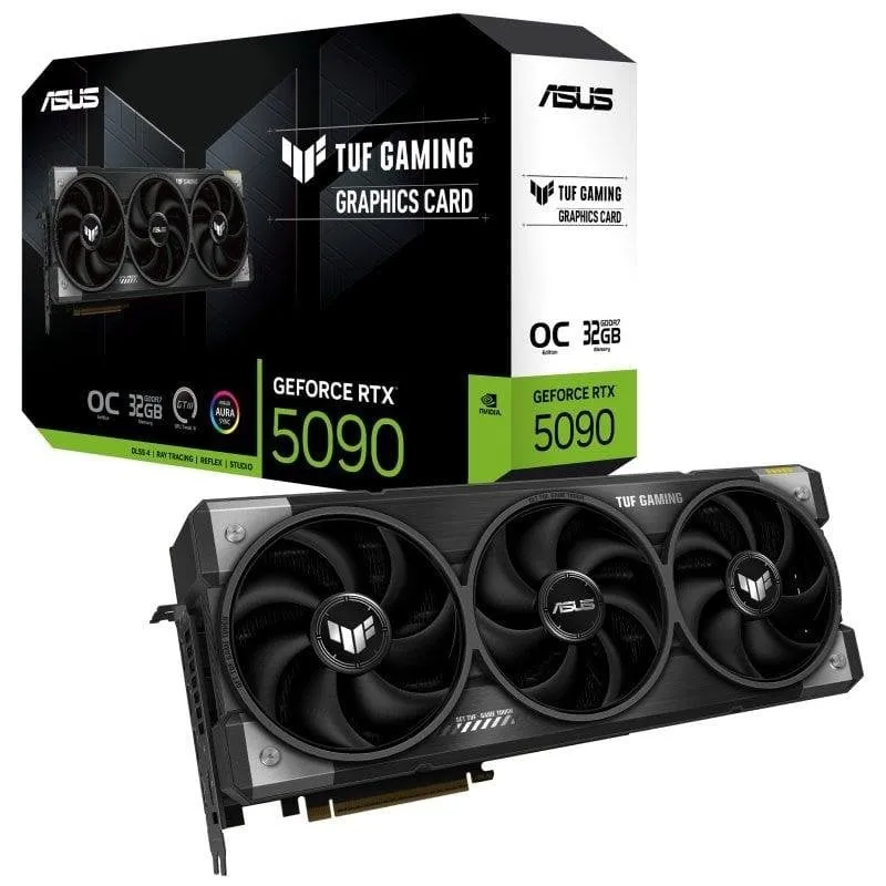 Scheda Grafica ASUS GeForce RTX 5090 TUF Gaming OC 32GB GDDR7 Reflex 2 RTX AI DLSS4