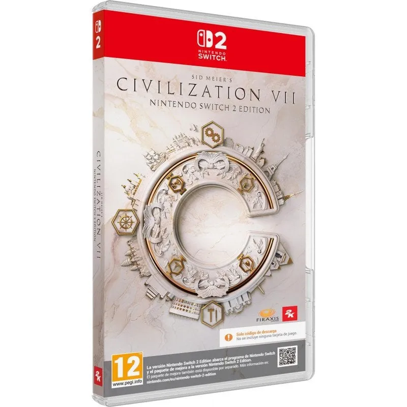 Sid Meier's Civilization VII Codice in scatola per Nintendo Switch 2