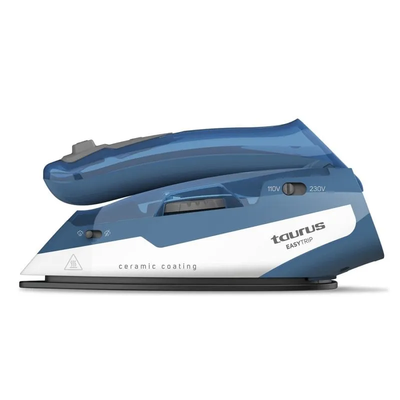 Ferro da stiro bivoltaggio Taurus EasyTrip 1000W Suola in ceramica Vapore 40g/min Compatto